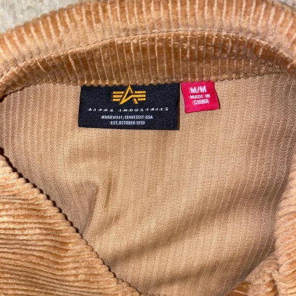 ALPHA INDUSTRIES Chore Coat in Bronzed Brown - Medium - Picture 5 of 10